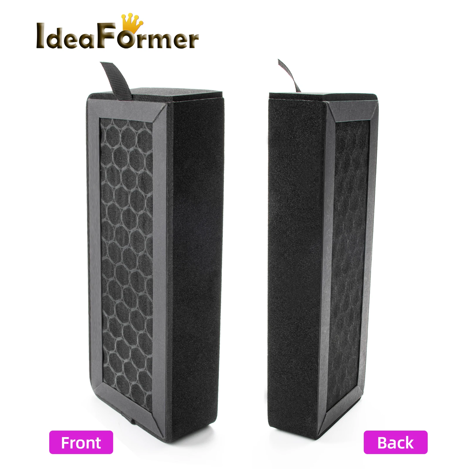 1/2Pcs For Bambu Lab P2S Activated Carbon Filter Air purifier Filter High Efficiency Odor For Bambu Lab P2S 3D Printer Parts