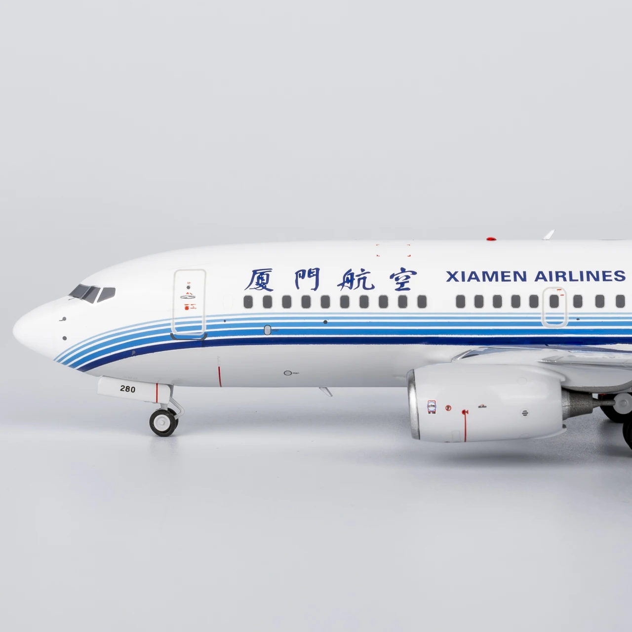 64117 Legierung Sammlerflugzeug Geschenk NG Modell 1:200 Xiamen Airlines Boeing B737-700 Druckguss-Flugzeug Jet-Modell B-5280