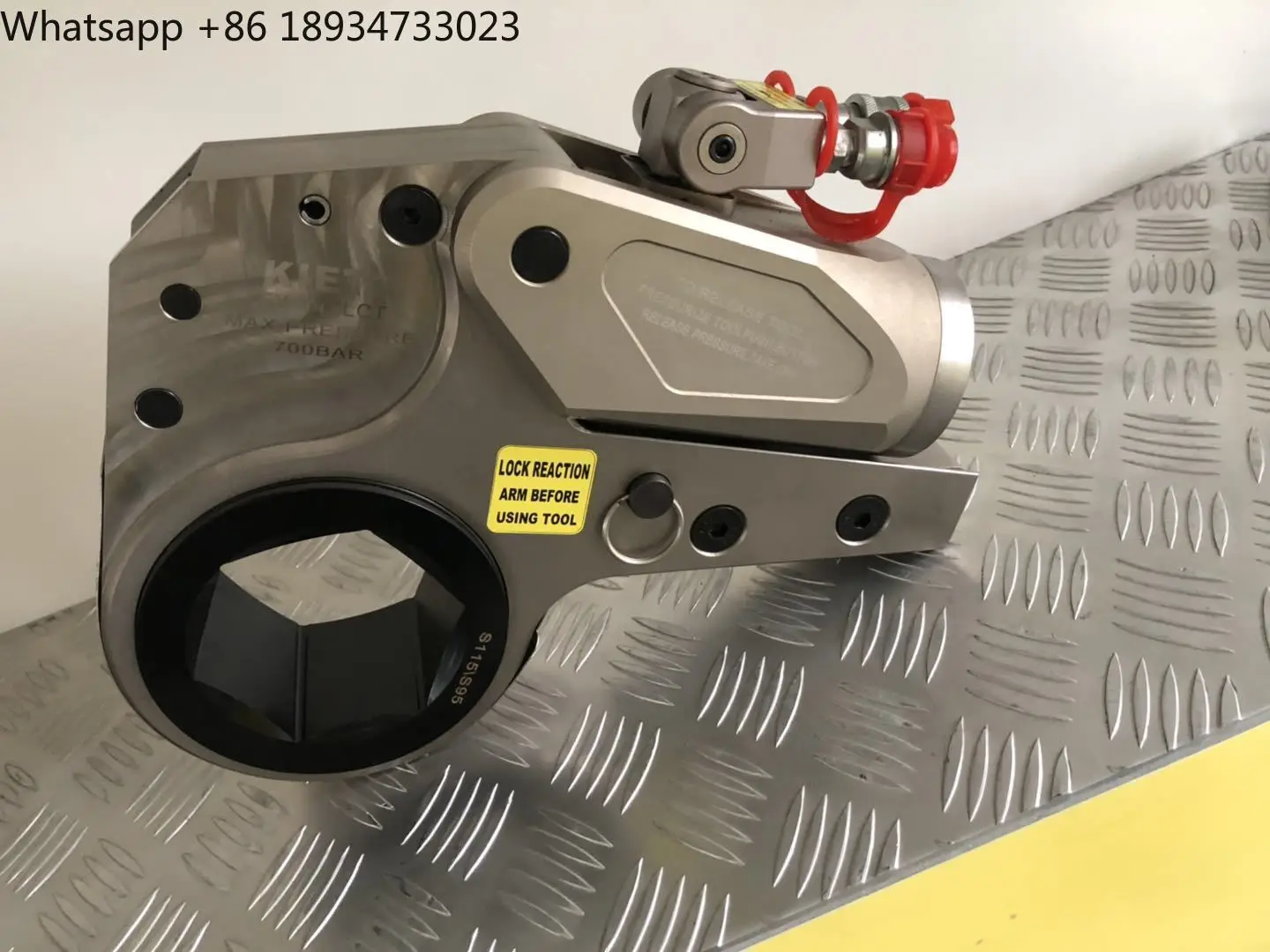 KET-14XLCT 700 Bar Electric Hollow Hydraulic Torque Wrench