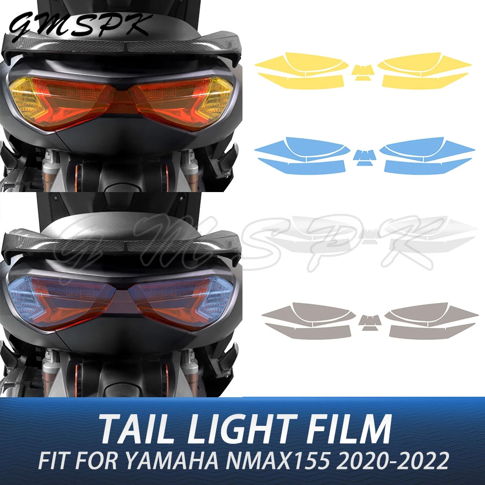 

Clear Motorcycle Taillight Film Tail Light Scratch Protection Film Sticker Fit for Yamaha NMAX 155 NMAX155 N-MAX 155 2020-2022
