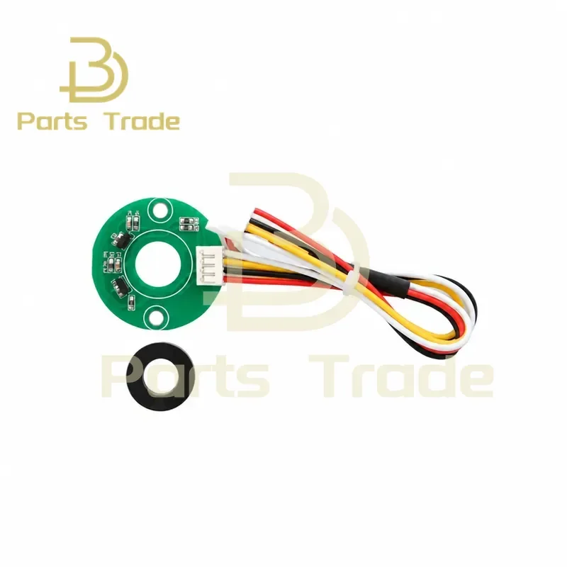 for STM8-P12 12PPR Rotary Hall Magnetic Encoder AB Phase Brushless Stepper Motor Code Disc Speed Direction Measurement