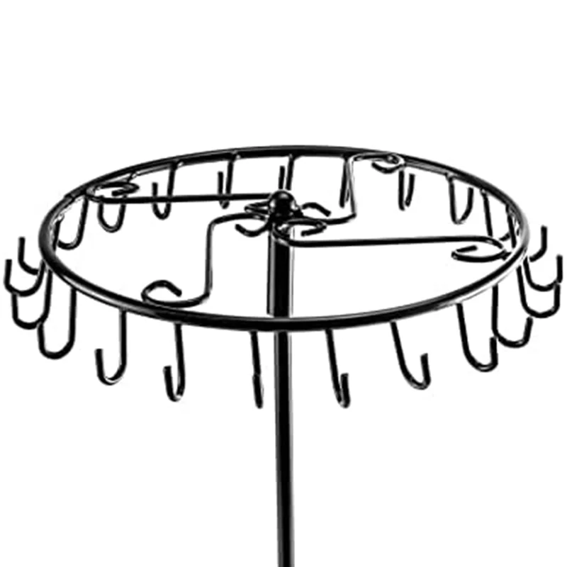 

ABSS-2 Pcs Jewelry Tree Display Stand Bracelet Earrings Jewelry Stand Jewelry Display Props,With 23 Hooks