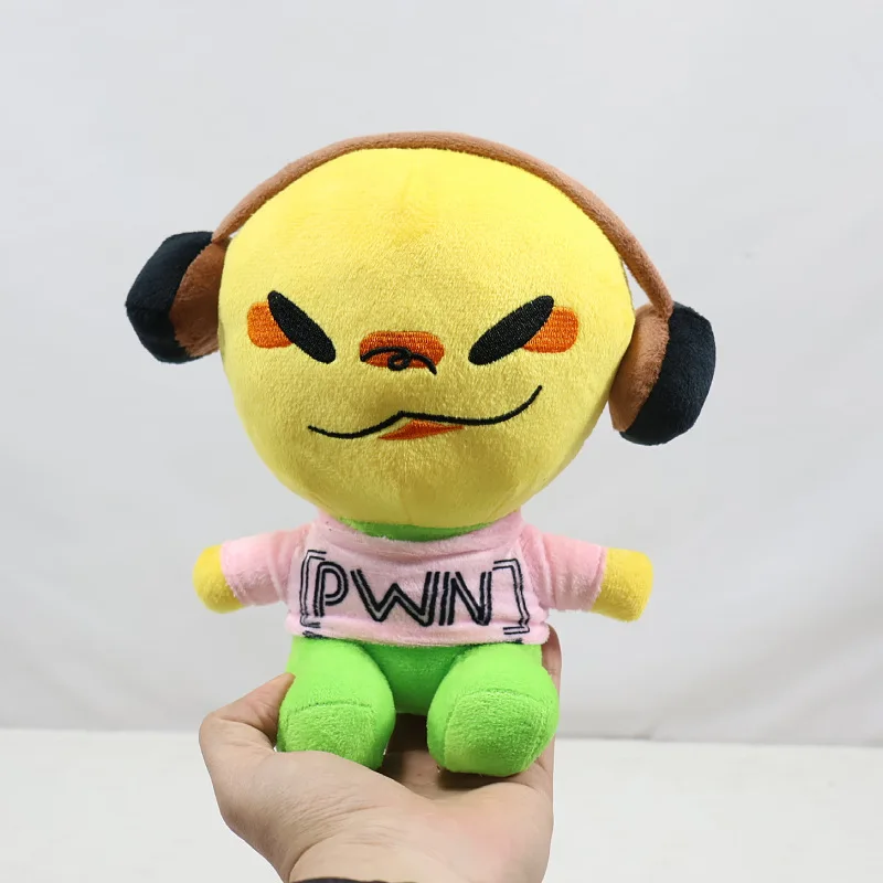 

Cartoon Andrew Plush Doll 22cm Funny Game Andrew Stuffed Toys Fans Present Holiday Gifts Pillow Party Decoration