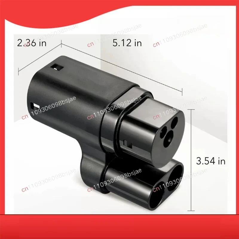 New Energy Vehicle European Standard DC To European Standard AC CCS2 To TYPE2 Converter Head NACS Charging Converter