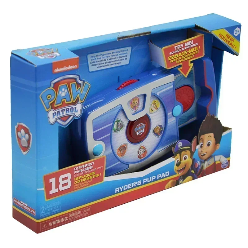 

Original Paw Patrols Ryder Interactive Pup Pad with 18 Sounds for Kids Aged 3+ Children Toy Birthday Gift Doll Christmas Gift
