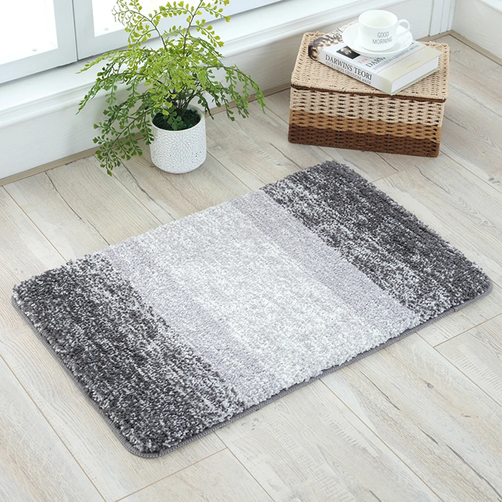 

Non slip Bathroom Mat 80 Cm Washroom Carpet Floor Mats Quick Dry Comfortable Premium Polyester Anti skid Fade Resistant
