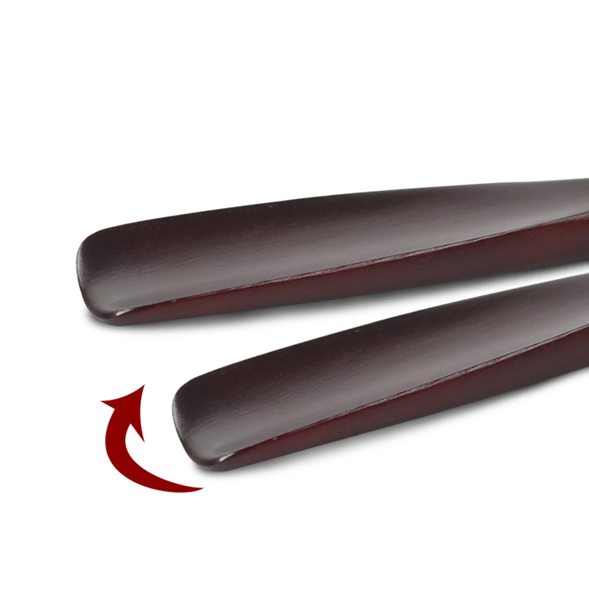 Langer Schuhlöffel aus Holz, 40 cm, tragbares Reise-Schuhlöffel-Werkzeug für Senioren, einfaches Manöver, langlebiges echtes Holz, leichtes Design