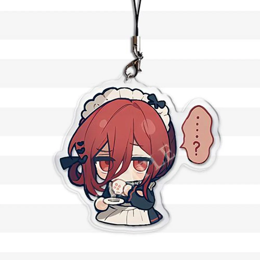Blue Lock Maid Pendant Nagi Bachira Meguru Mikage Reo Isagi Yoichi Itoshi Rin Michael Kaiser Kawaii Cute Anime Gift for Girls image 3