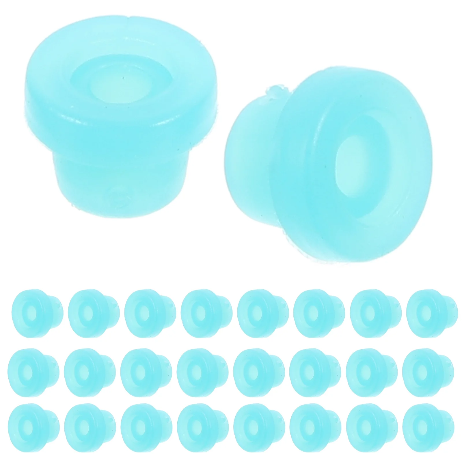 

100Pcs Pads Silicone Grommets for Machine Use Pin Cushion Vibration Reduction Needle Stabilizer Comfort Grip