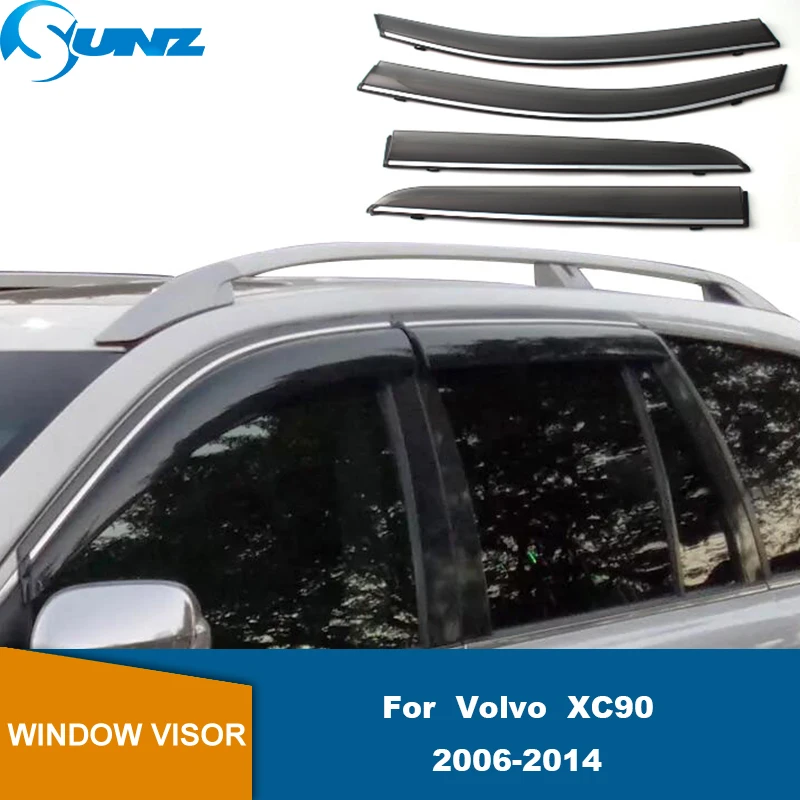 

Window Visor For Volvo XC90 2006 2007 2008 2009 2010 2011 2012 2013 2014 Car Side Window Vent Visor Sun Rain Deflector Guard