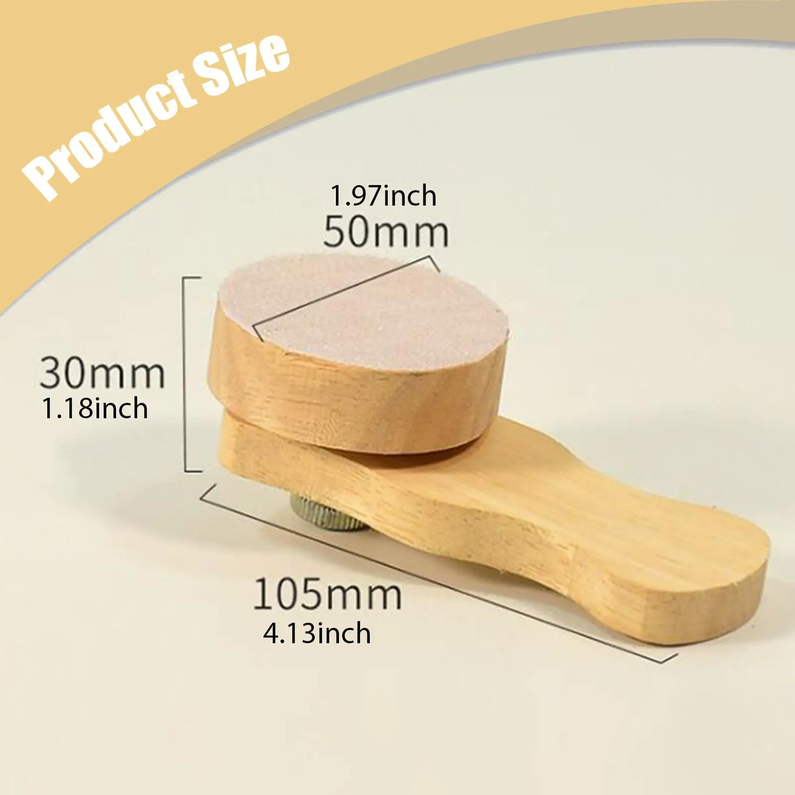 Sander Kit Finger Sander 100/240/400/600 Grit Handicrafts Accessories with Sandpapers Detail Handle Portable Wood Polisher