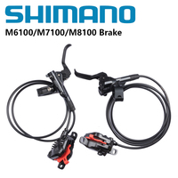 SHIMANO DEORE SLX M6100 M7100 M8100 M8000 Brake Mountain Bike Hydraulic Disc Brake MTB  with g03s j04c  j03a d03a n03a n04c pads