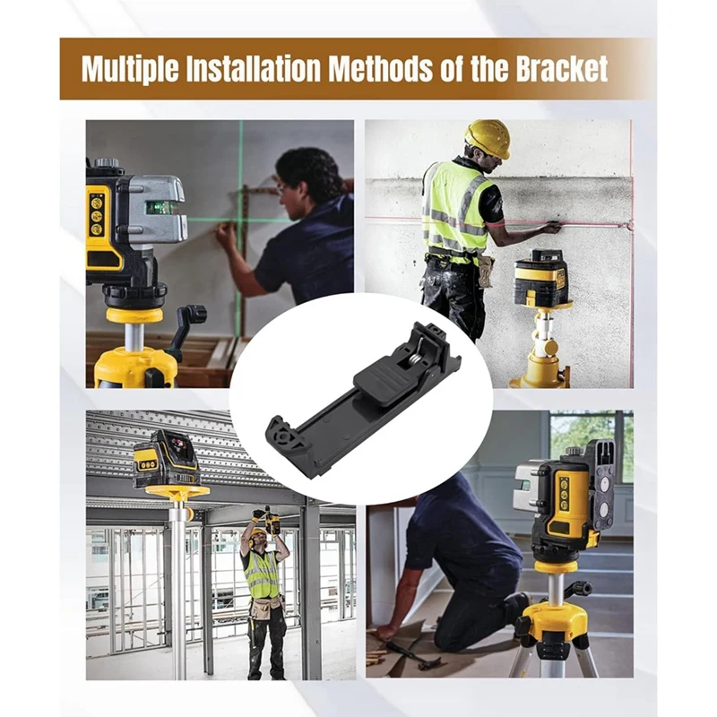 لـ Dewalt Laser Level Wall Mount N 425527   دعم مستوى التثبيت على الحائط ملحقات مستوى الليزر