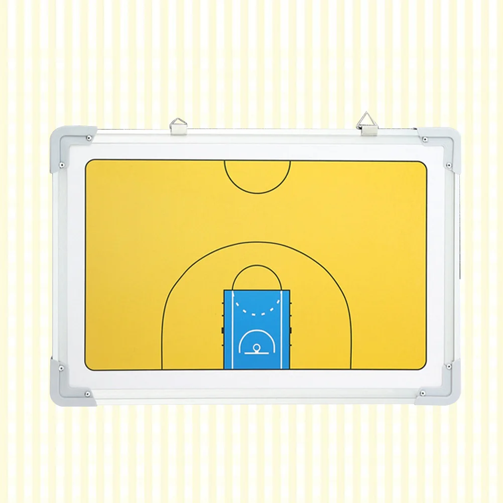 

1Set Basketball Board Aluminum Alloy Magnetic Coaching Training Board Lightweight Portable Hanging Ring Timeout Strategy