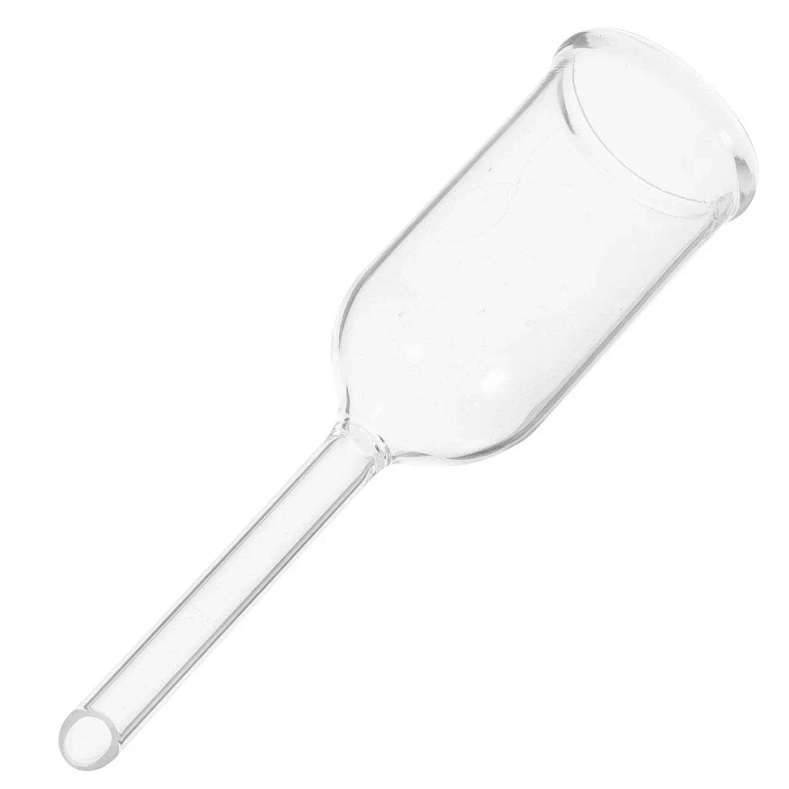

Glass Scientific Filtration Funnel Cylindrical Design Wear Resistant Laboratory Funnel for Research Experiment Classroom Lab
