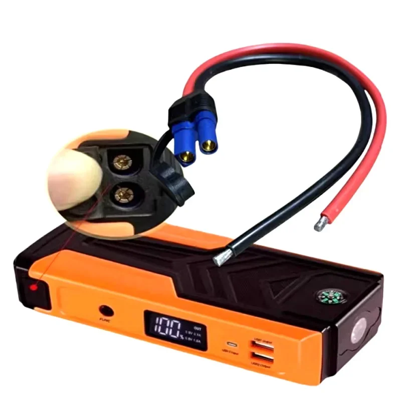 10AWG EC5 Aircraft Model Male Female Plug Wire Injection Molded Connection Cable with Cover 100A High Current Power Cord