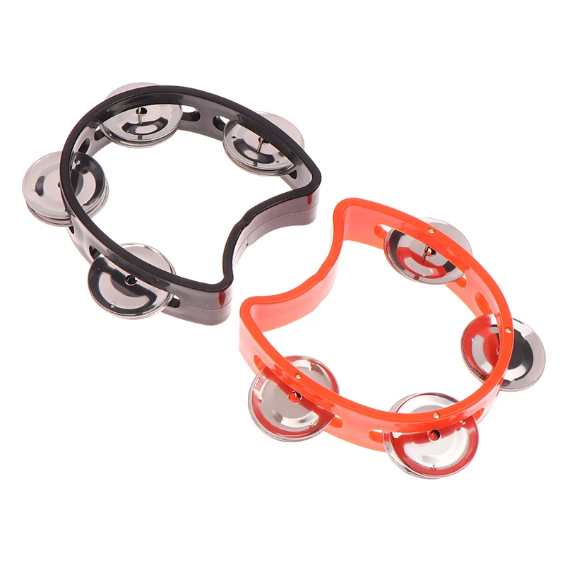 رياض الأطفال باليد الدف أجراس معدنية البلاستيك حشرجة الموت الكرة قرع KTV حفلة أطفال لعبة لعبة آلة موسيقية #6