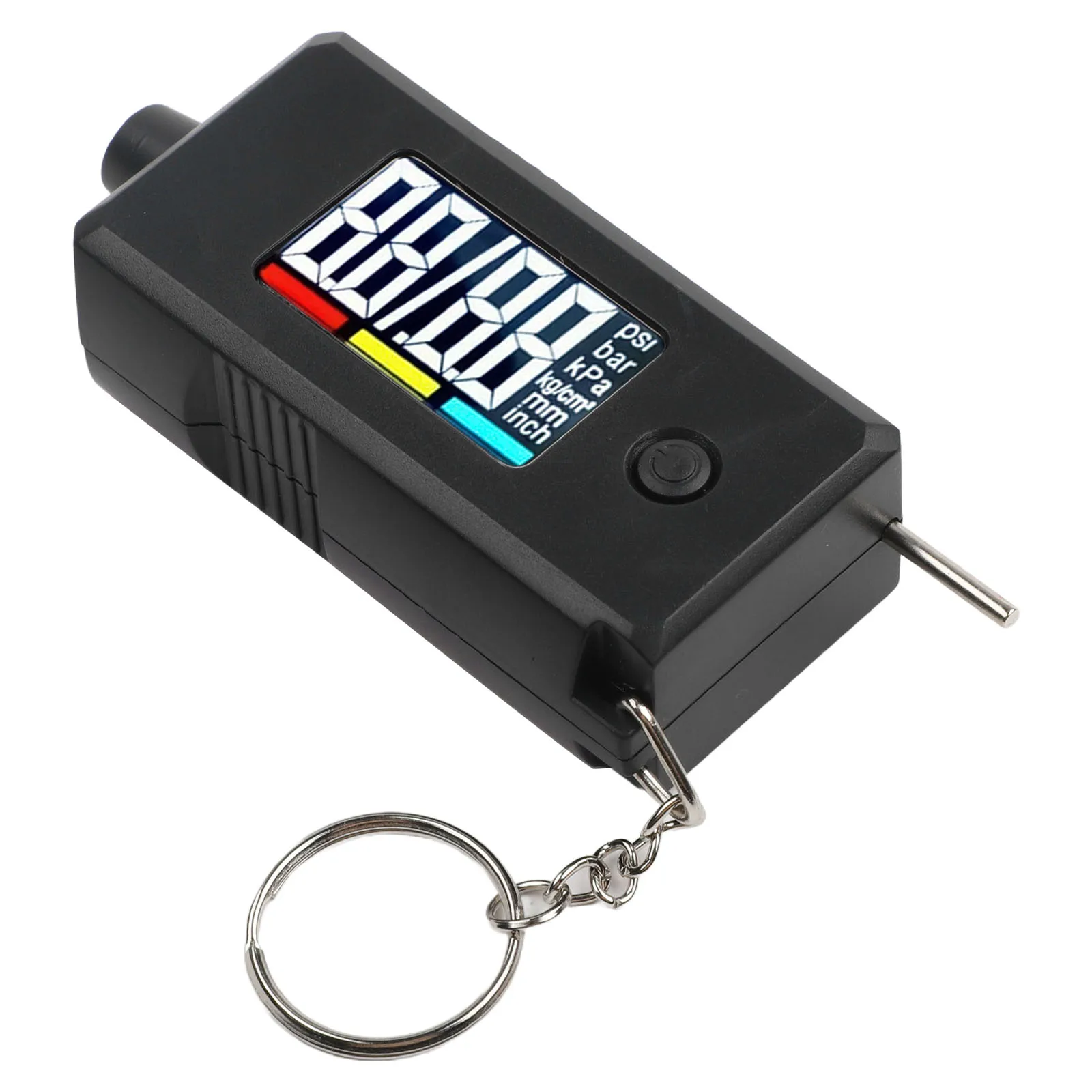 2 In 1 Tyre Gauge Digital Tyre Pressure Gauge Tire Maintenance Roadside Assistance Compact Storage Design For Truck