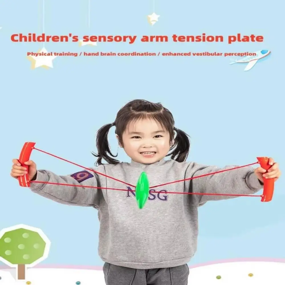 Arms Tensioner Rally Ball Toy on String Exercise Sports Arms Reaction Training Ball Skip Ropes Sports Height Growth