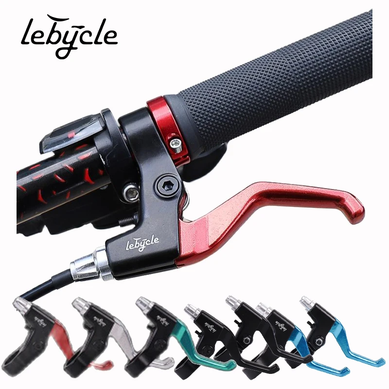 Lebycle Mtb Brake Levers Ultra Light Aluminum Alloy Cantilever Mountain Bike Bicycle Mechanical Horseshoe V Brake Arms Handle