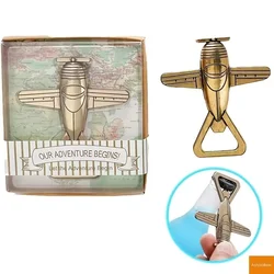 Bronze Helicopter Shape Beer Bottle Opener Personality Alloy Small Wedding Gifts for Guests Bar Decor Openers Kitchen Gadgets