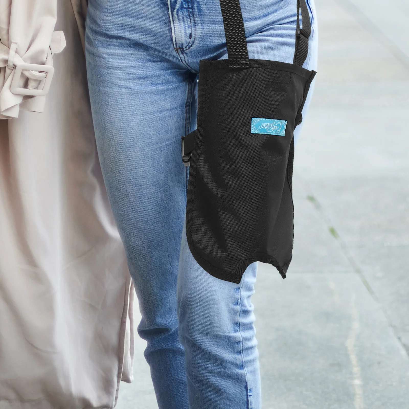 

1pc 1000Ml Urine Bag Holder Adjustable Cotton Pouch For Elderly Nursing Drainage Travel Wheelchair Bed Biliary Patient Urinary