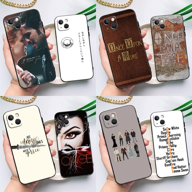 Once Upon A Time Phone Case For iPhone 16 15 13 12 11 14 Pro Max Mini X XR XS MAX Plus Back Cover