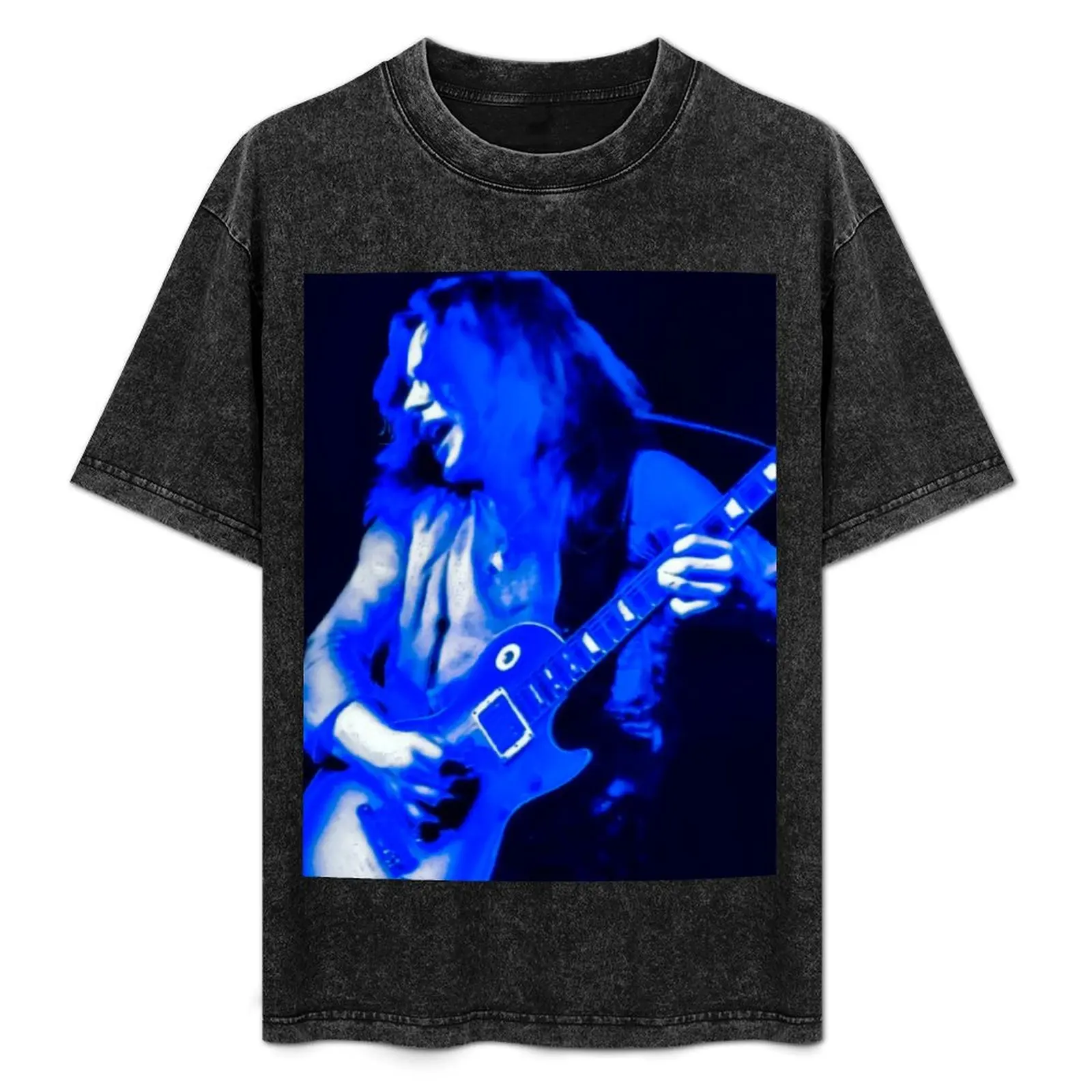 

Paul Kossoff Live in Concert T Shirt T-Shirt summer tops blue lock anime anime clothes black t shirts for men