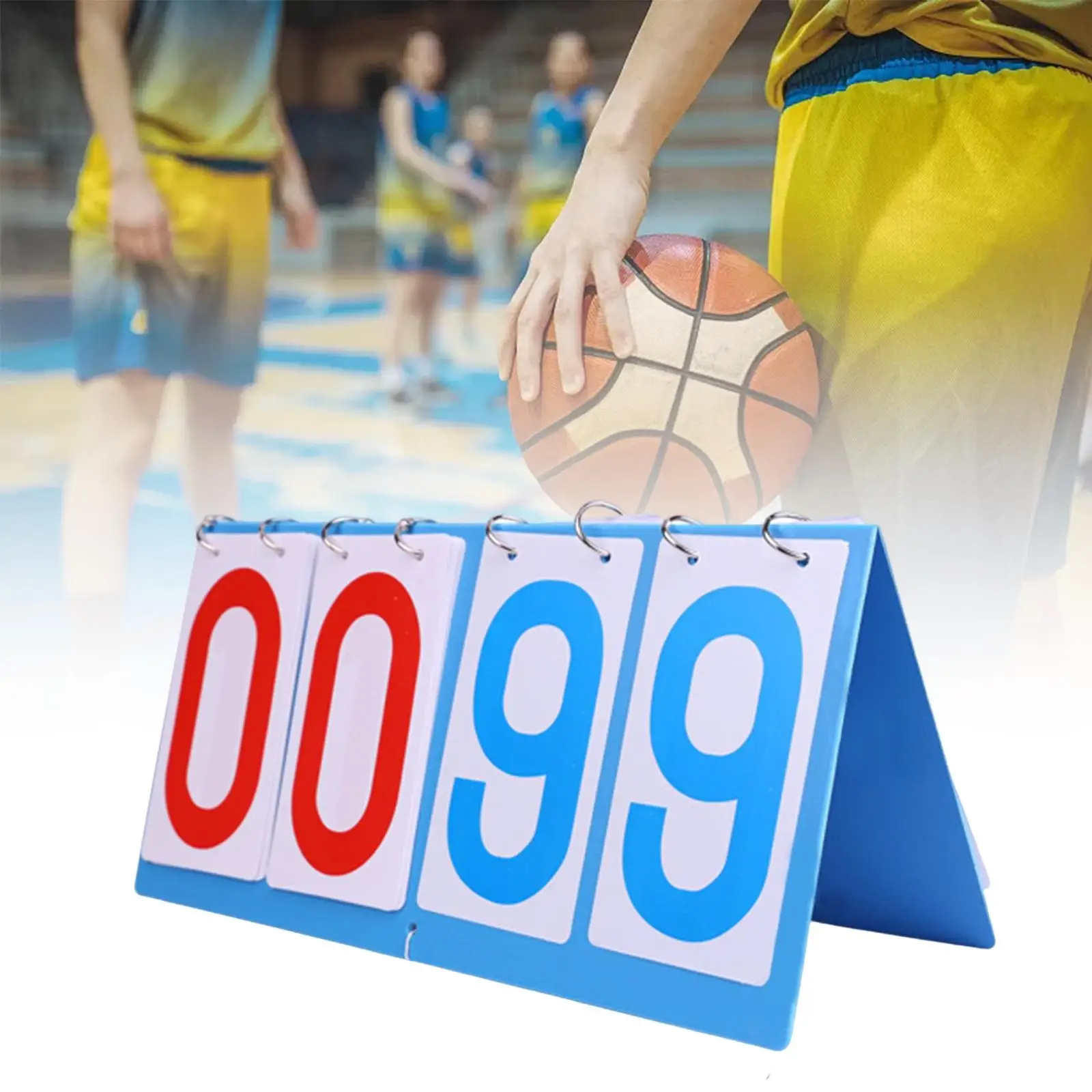 4 digits Table Top Scoreboard Foldable 00-99 Premium for Baseball Tennis