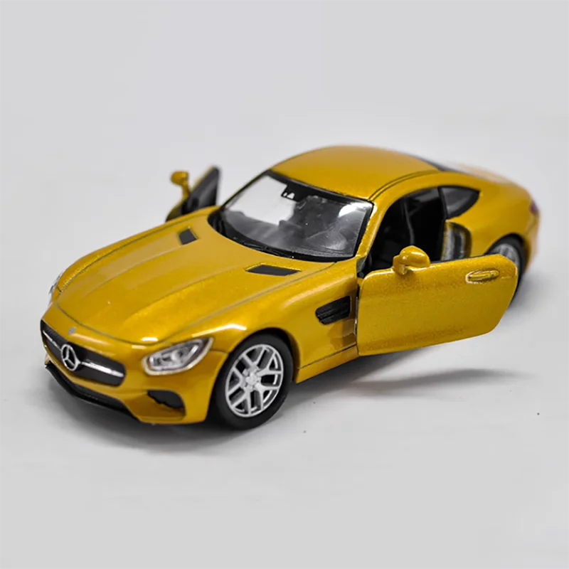 다이캐스트 체중계 벤츠 AMG-GT 합금 모델, 자동차 모델 완성 시뮬레이션 컬렉션, 자동차 선물 장난감, 1:36