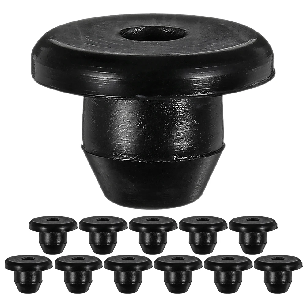 

12pcs Jack Rubber Plug Oil Seal Car Bottle Filler Adapter Floor Bung Hydraulic Jack Plugs Repair Tools Durable Reliable