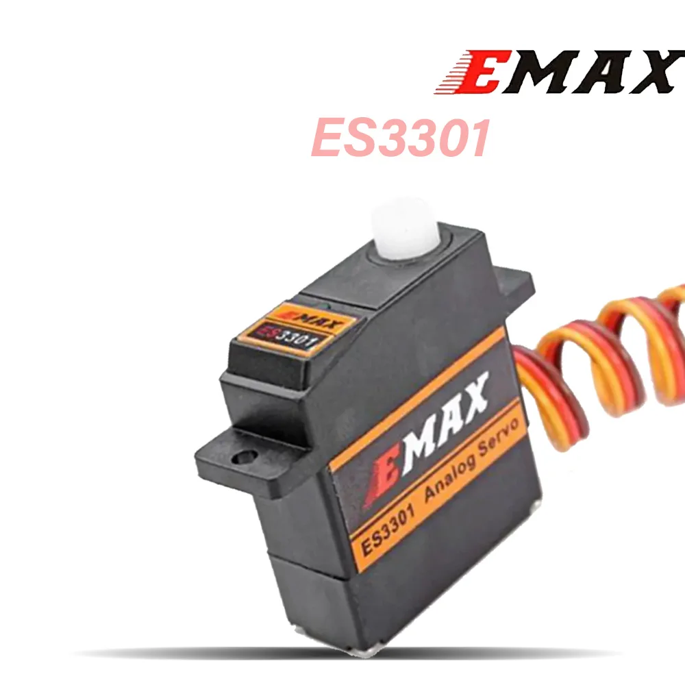 A New Emax ES3301 Analog Mini Servo 10.6g Plastic Gear For RC Airplane