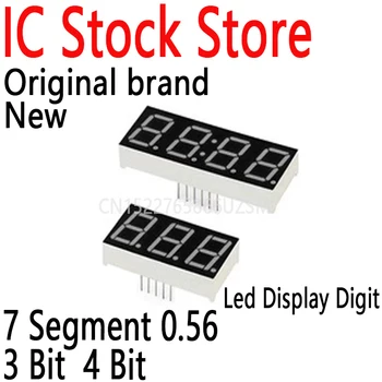 녹색 공통 음극 양극 LED 디스플레이 디지트 튜브, 7 세그먼트, 0.56, 3 비트, 4 비트, 10 개