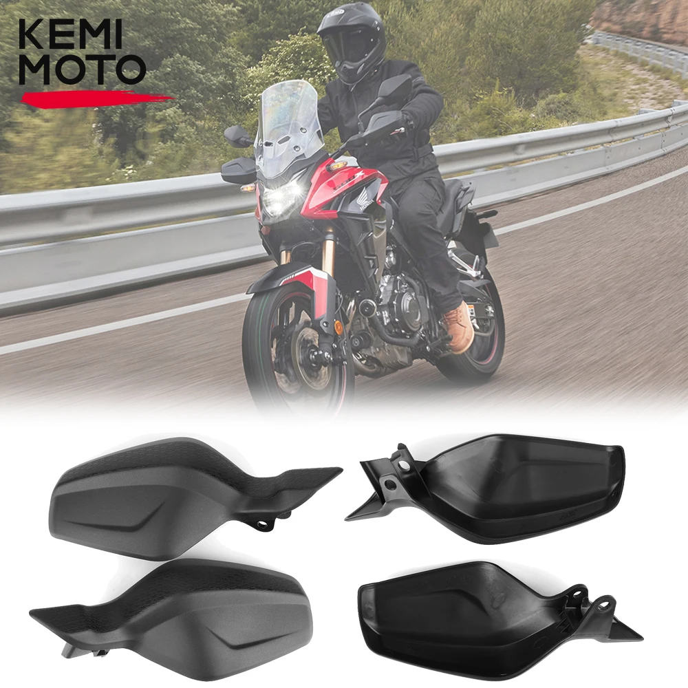 CB500X Handlebar Windshield For Honda CB 500X 2022 2023 Motorcycle Handle Bar Hand Guard Shield Protection Equipments KEMiMOTO