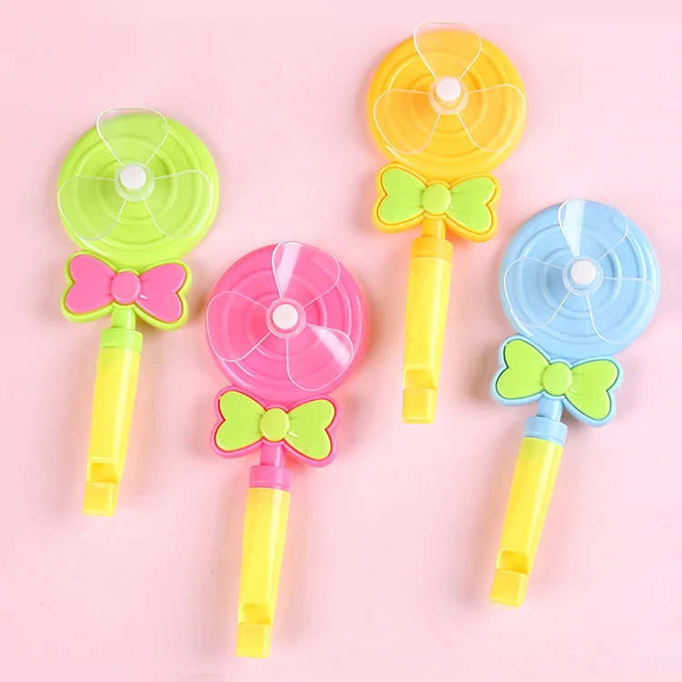 

12Pcs Colorful Lollipop Whistle Windmill Game for Kids Birthday Party Favors Pinata Filler School Rewards Christmas Toy Gift