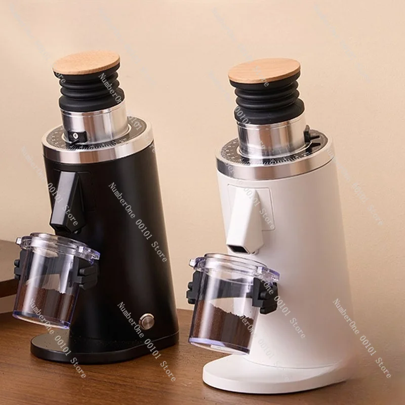 Single Dose Electric Coffee Grinder Professional Flat Burr Mill Zero Retention Stepless Adjustment Espresso Drip Home Barista