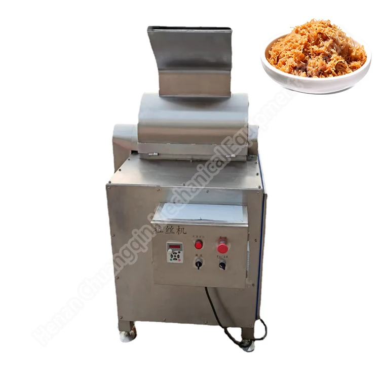 Industrial Large-scale Meat Shredding Equipment Soybean Protein Tearing Machine Beef Tendon and Bacon Shredder