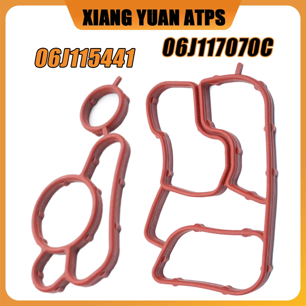 

06J115441 06J117070C Oil Cooler Gasket Seal For VW Tiguan Passat CC Golf Audi A3 2008-2013 2.0T 06J117070 06J117070A 06J115441A