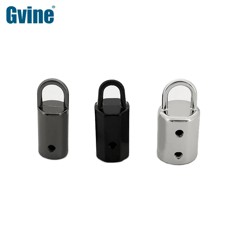 

10/20pcs 7/9/11mm Metal Lock Buckle for Bag Strap Tassel Clasp Handbag Handle Cord Stopper Connector Buckles DIY Accessories