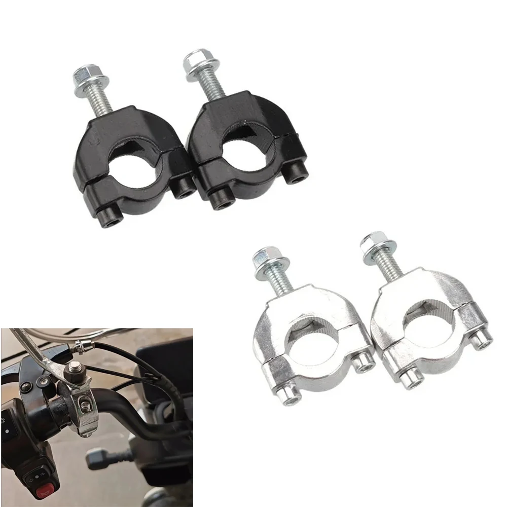 

Motorcycle 22mm 7/8'' Handlebar Bar Risers Mount Bracket Clamp Taper For 2 Stroke 47cc 49cc Mini Moto Dirt Bike Motocross parts