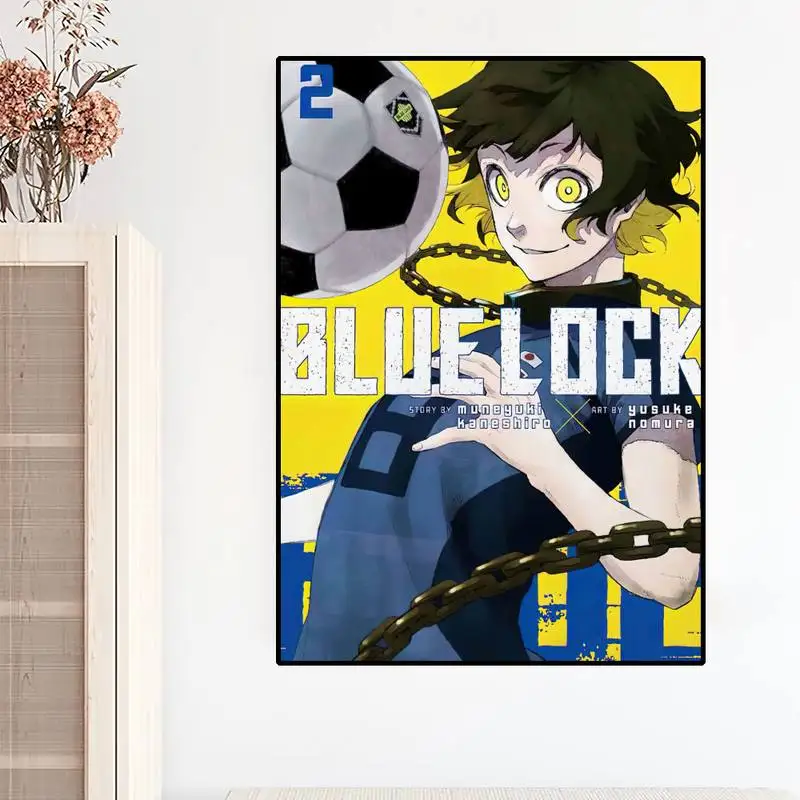 Anime BLUE LOCK Isagi Yoichi POSTER Poster Prints Wall Painting Bedroom Living Room Decoration Home