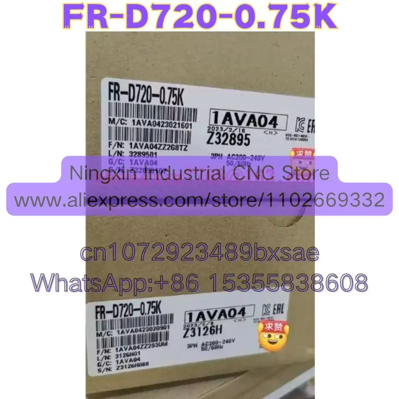 Brand New FR-D720-0.75K FR D720 0.75K Frequency Converter
