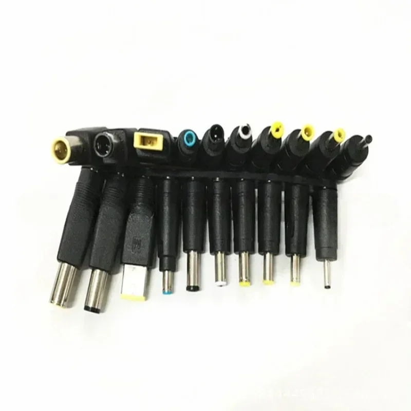 

Universal 5.5x2.1mm DC Female to Male AC Power Plug Supply Adapter Tips Connector Kits for Laptop Jack Sets Right Angle Cables