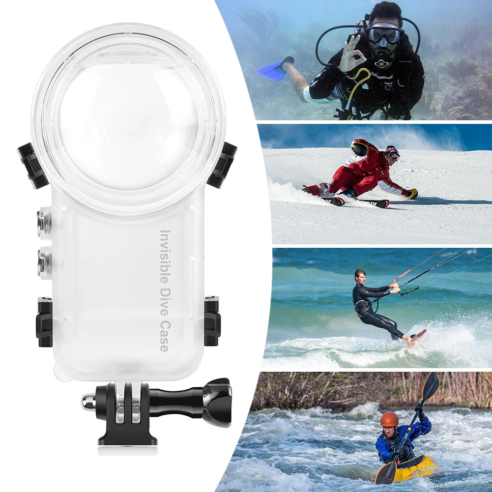 

Waterproof Case Diving Case Underwater Diving Housing Shell for Insta360 X4 Protective Case