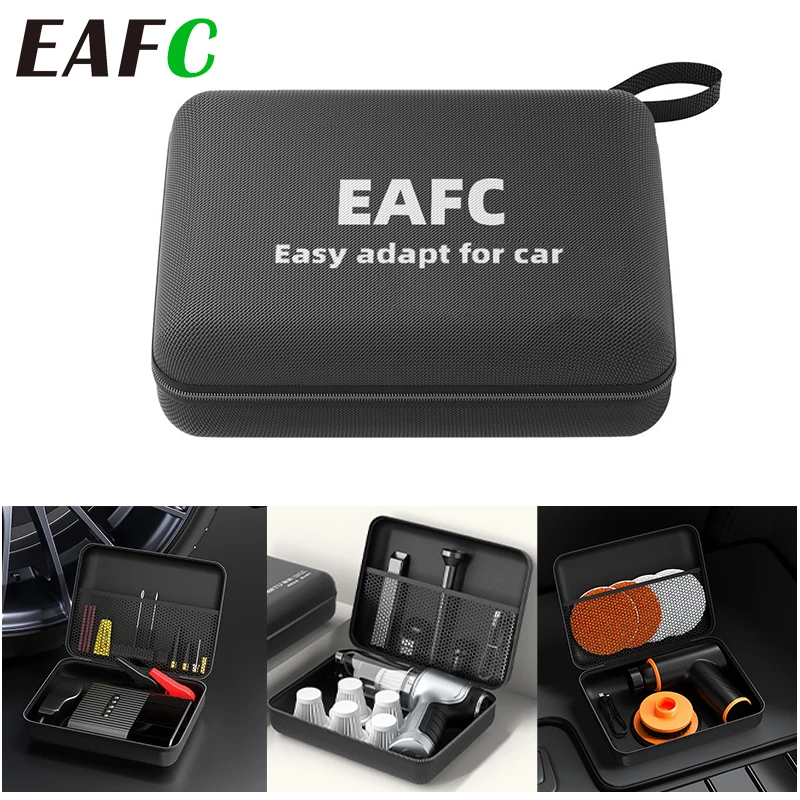 Hard EVA Outdoor Travel Case Bag Box for Jump Starter Power Bank Car Air Pump Vacuum Cleaner Portable Waterproof Storage Bag