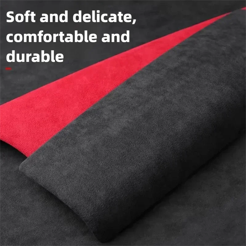 

For Suede Armrest Box Protector Sticker For Mercedes-Benz E-Class C-Class GLC Interior Refit Decoration Accessories