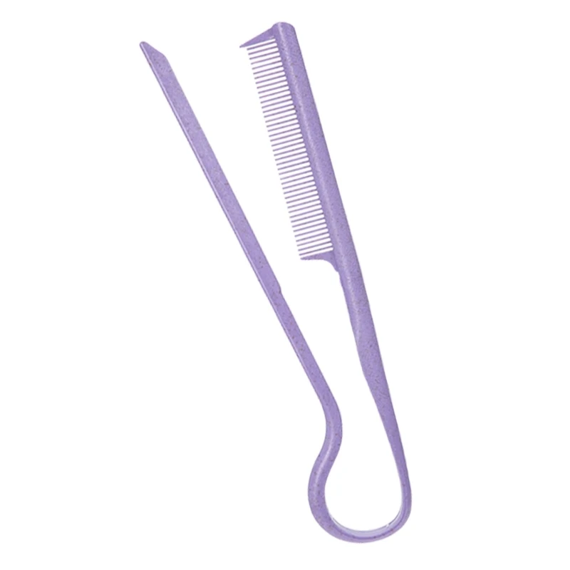 Peine alisador cabello para mujer, peines rectos en forma V, peine separación a uso rápido, envío directo