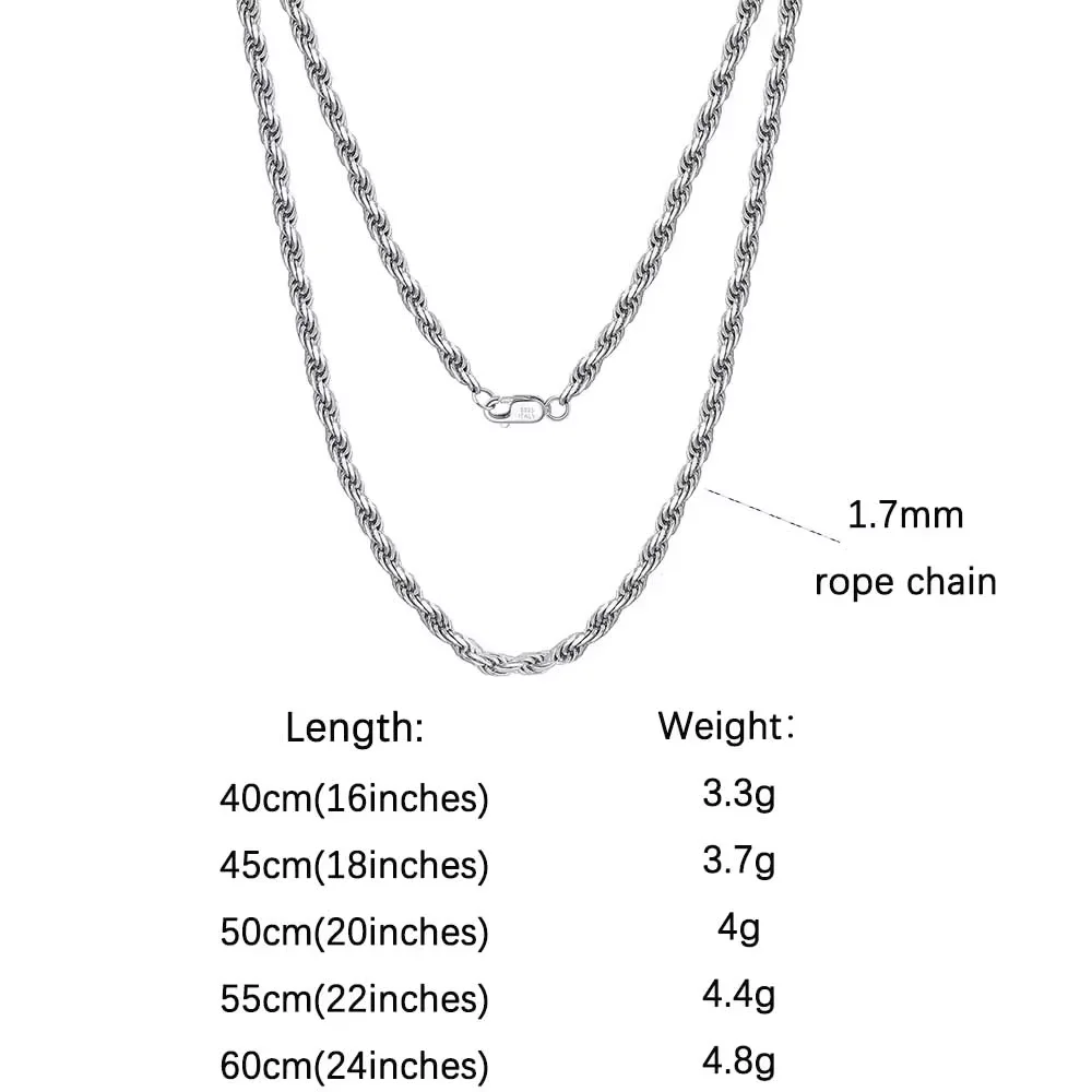 Rinntin SC29 Necklace Silver 7