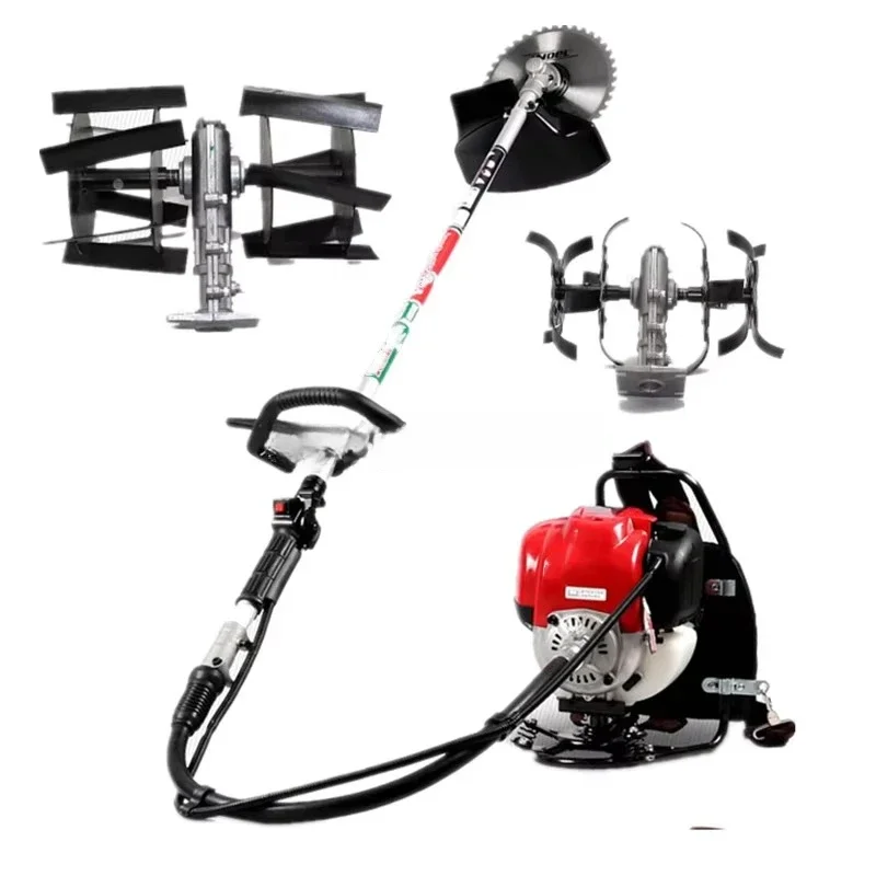 Tondeuse à Gazon Multifonctionnelle avec Télécommande existent, Robot à Essence