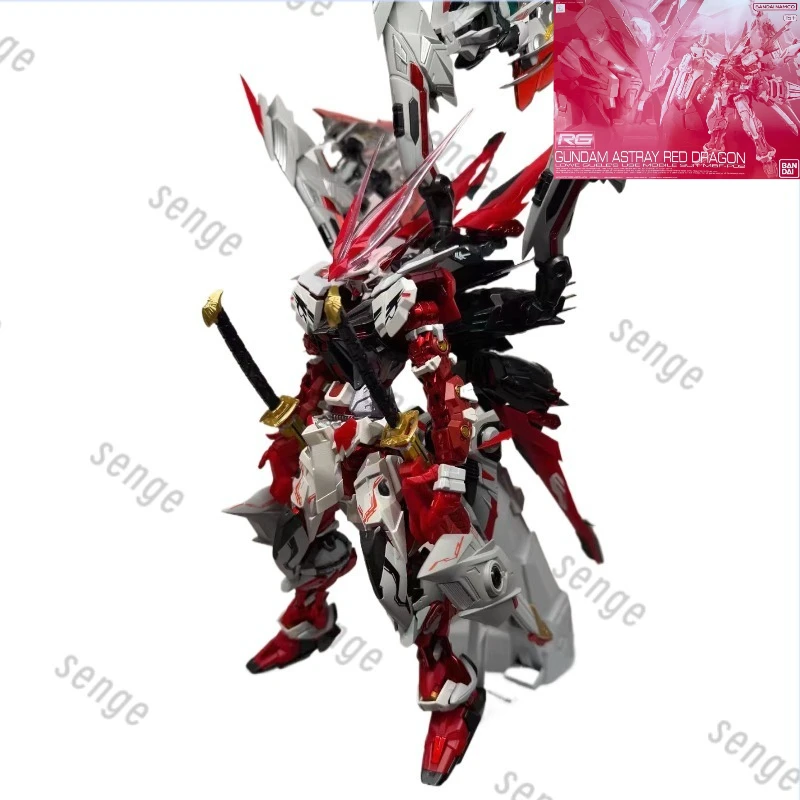 

[Genuine Spot] Bandai PB Limited RG 1/144 Red Heretic Gundam Red Machine Red Dragon Form Assembly Model Collection Gift Ornament